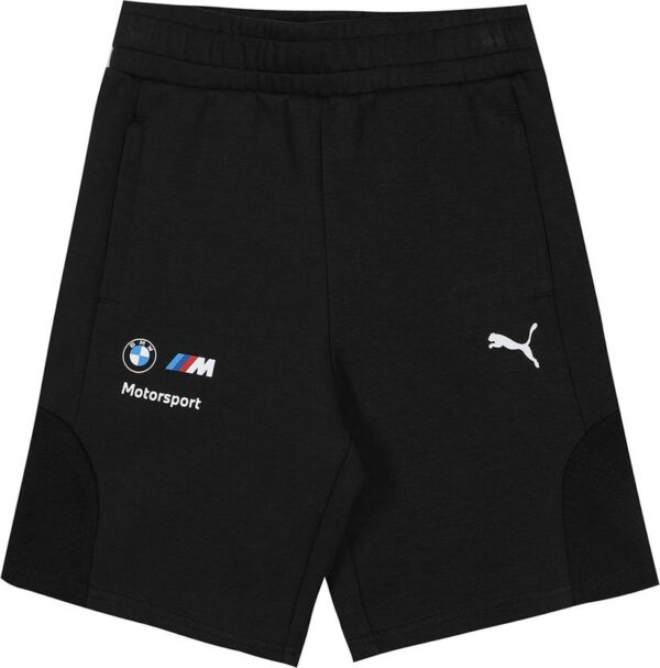 BMW MMS Kids Sweat Shorts Short For Boys Casual Solid Cotton Blend??(Black, Pack of 1)