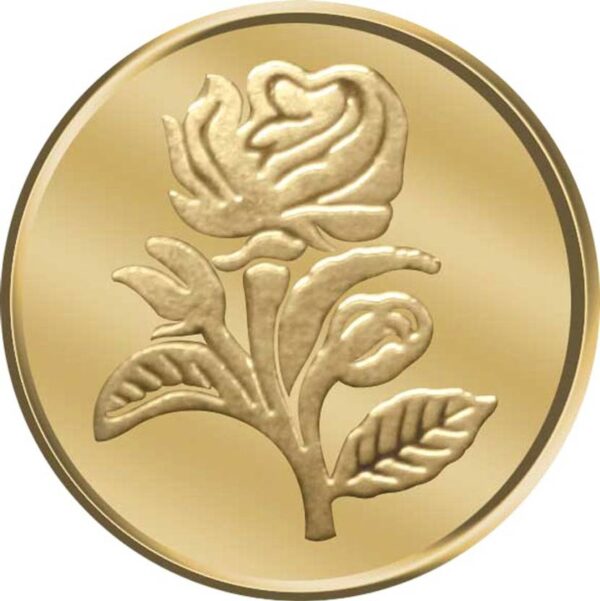 PC Jeweller Floral Pattern 24 (995) K 5 g Gold Coin